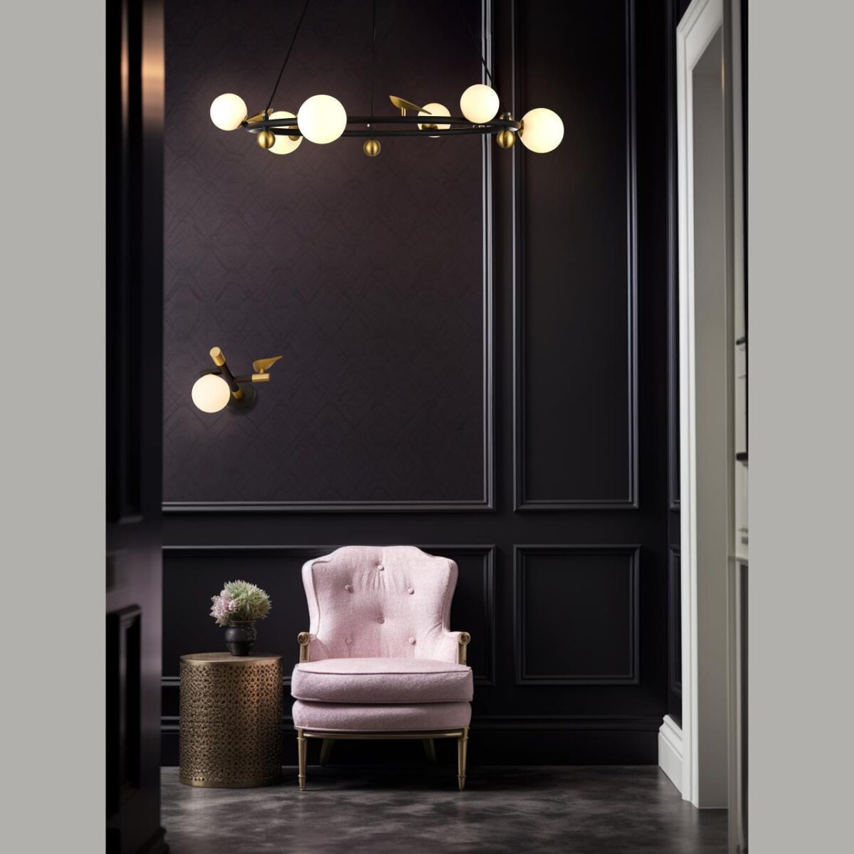 4324-1W, настенный светильник, D230xW160xH130, LEDx5W, 400LM, 4000K, included — изображение 4