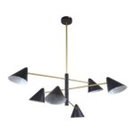 3089-6P, потолочная люстра, D900xH510/810, 6xE14x40W, excluded — изображение 2