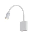 1958-1W, настенный светильник, D120xW60xH200, 1xLEDx3W, 240LM, 3000K, included, switch