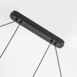 4587-12P, подвесная люстра, L1200xW115xH600/1500, LEDx58W, 4640LM, 4000K, included — изображение 4