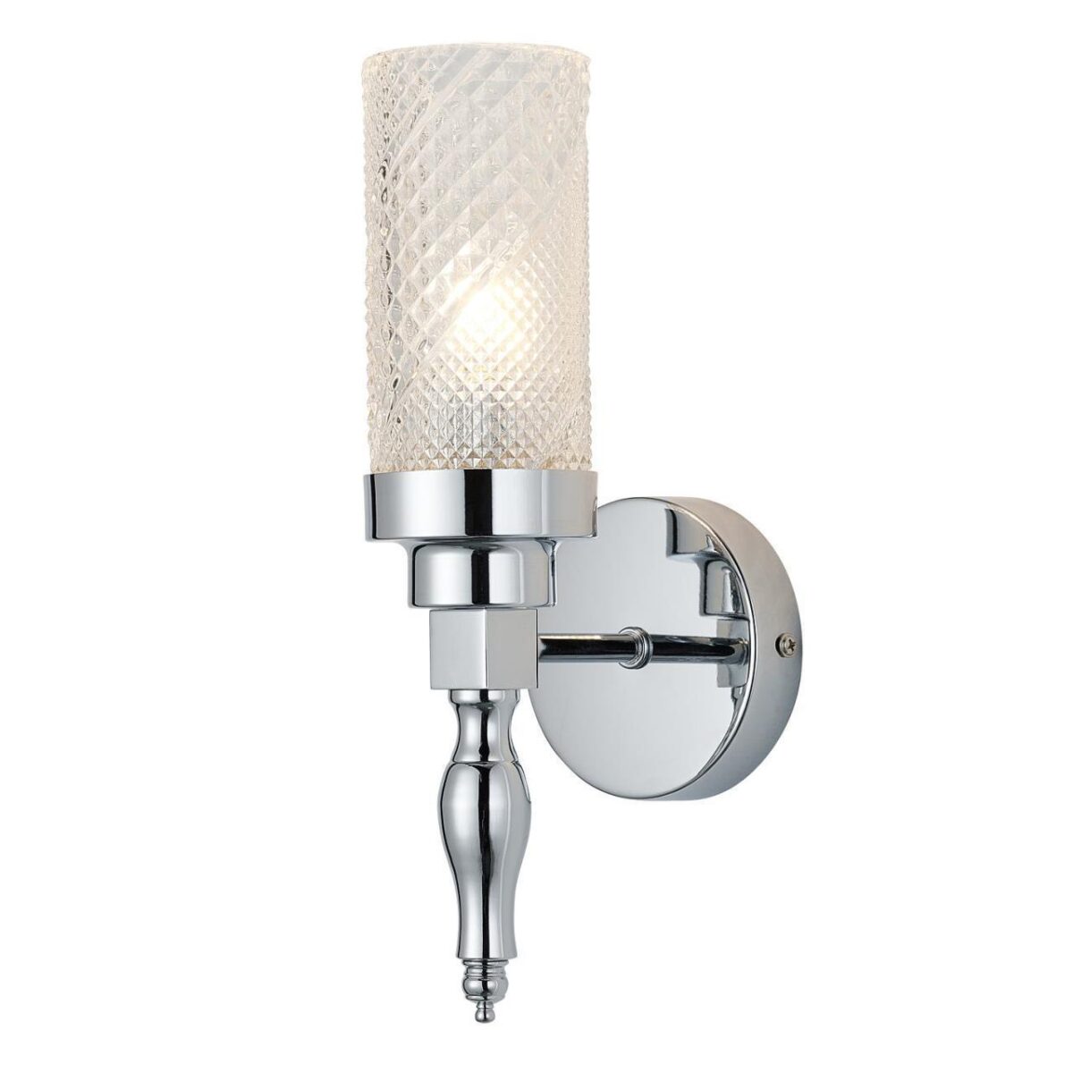 2813-1W, настенный светильник, D135xW100xH305, 1xE14x40W, excluded — изображение 1