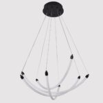 4468-4P, подвесная люстра, D670xH1000/1800, LEDx36W, 3330LM, 3000-6500K, included, remote control — изображение 3