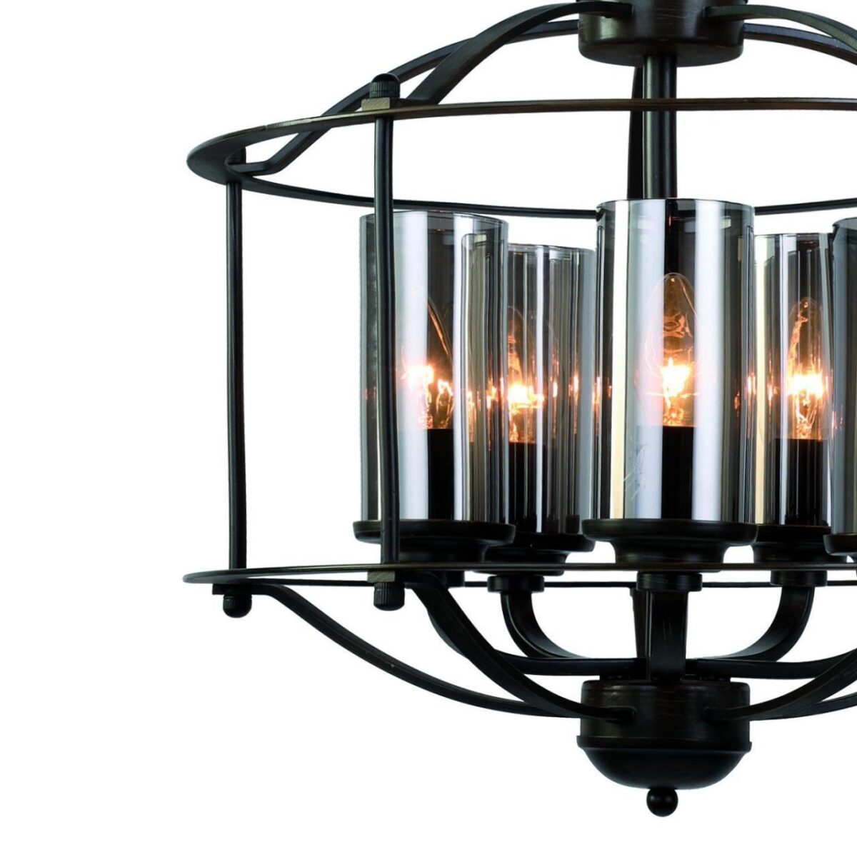 2057-5P, люстра подвесная, D450xH440/1440, 5xE14x40W, excluded — изображение 4