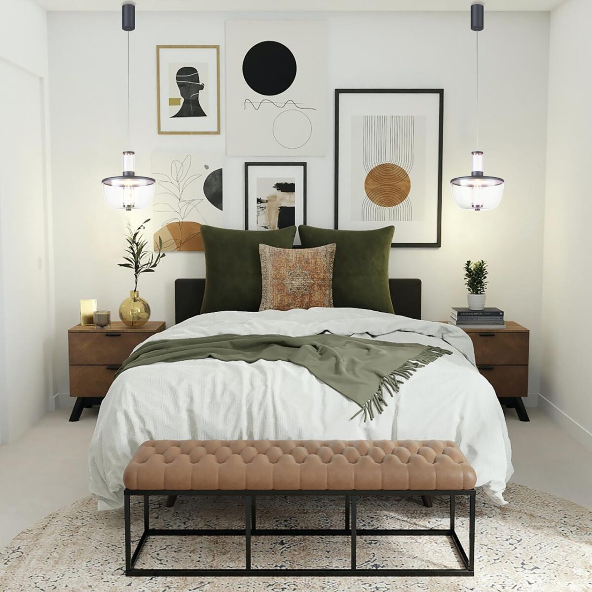 4312-1T, настольный светильник, D230xH275, LEDx12W, 600LM, 4000K, CRI>90, included, switch, dimmer — изображение 5