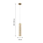 4195-2P, подвес, D80xH800/1200, 2xLEDx16W, 2880LM, 4000K, included — изображение 3