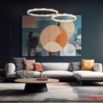 4400-6P, подвесная люстра, D600xH100/1500, LEDx30W, 2625LM, 4000K, IP20, included — изображение 4