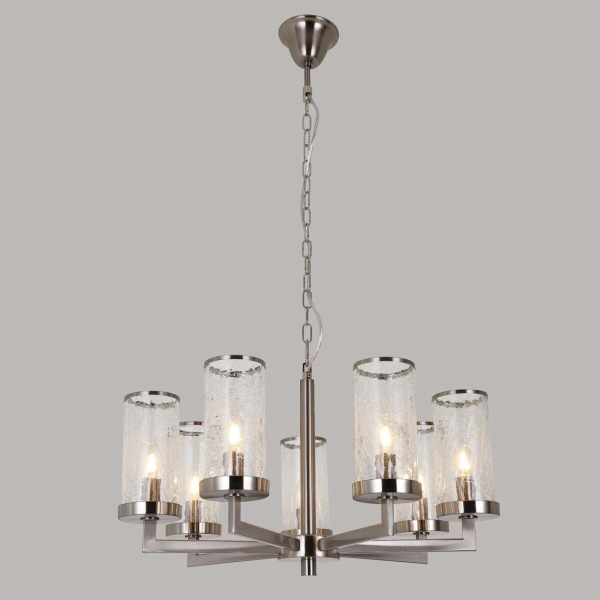 2374-7P, люстра подвесная, D650xH320/1320, 7xE14x40W, excluded — изображение 6