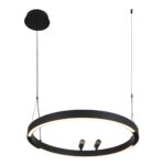 4474-1P, подвесная люстра, D600xH1000/1800, LEDx58W + 2xLEDx3W, 1860LM, 3000-6500K, included, remote control — изображение 5