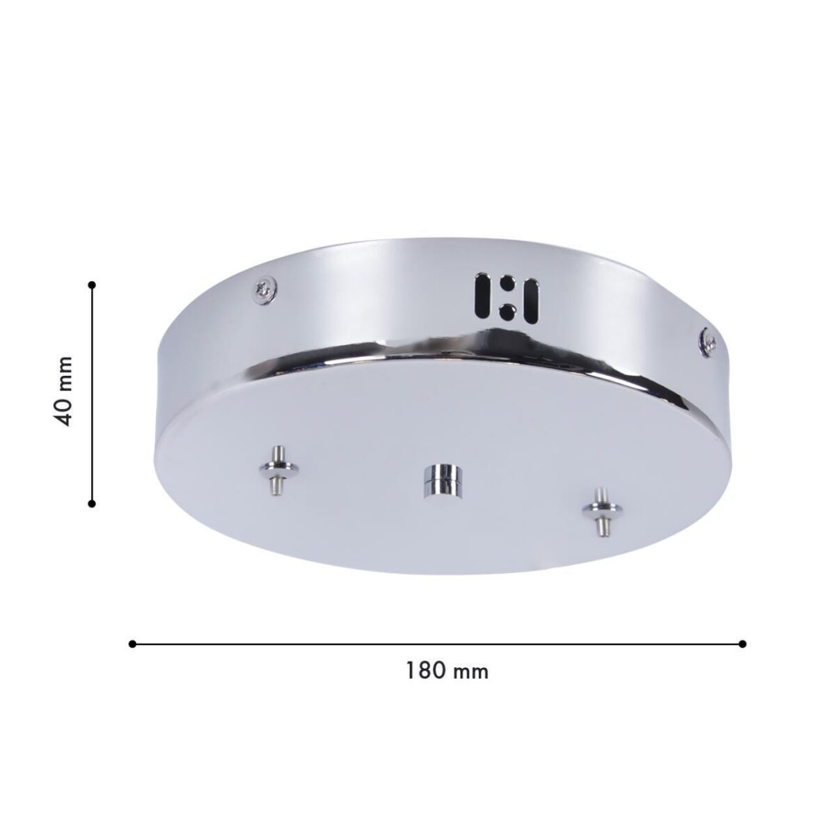 4591-180-2CH, потолочная чаша, D180xH40, цвет хром — изображение 2