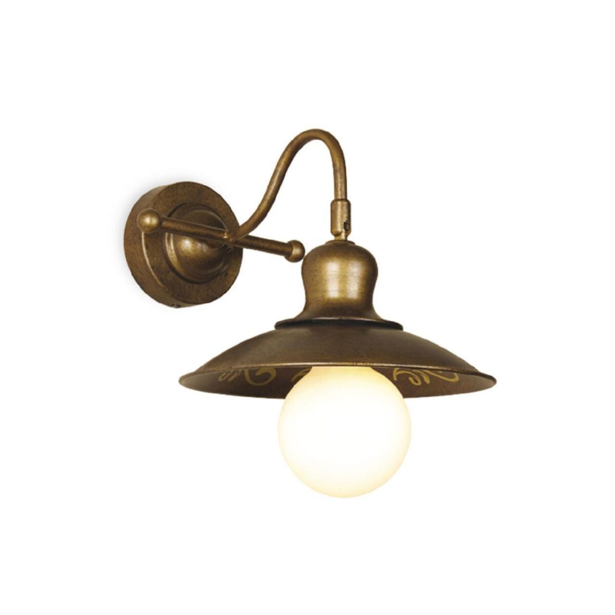 1214-1W, настенный светильник, D280xW225xH170, 1xE27x60W, excluded — изображение 1