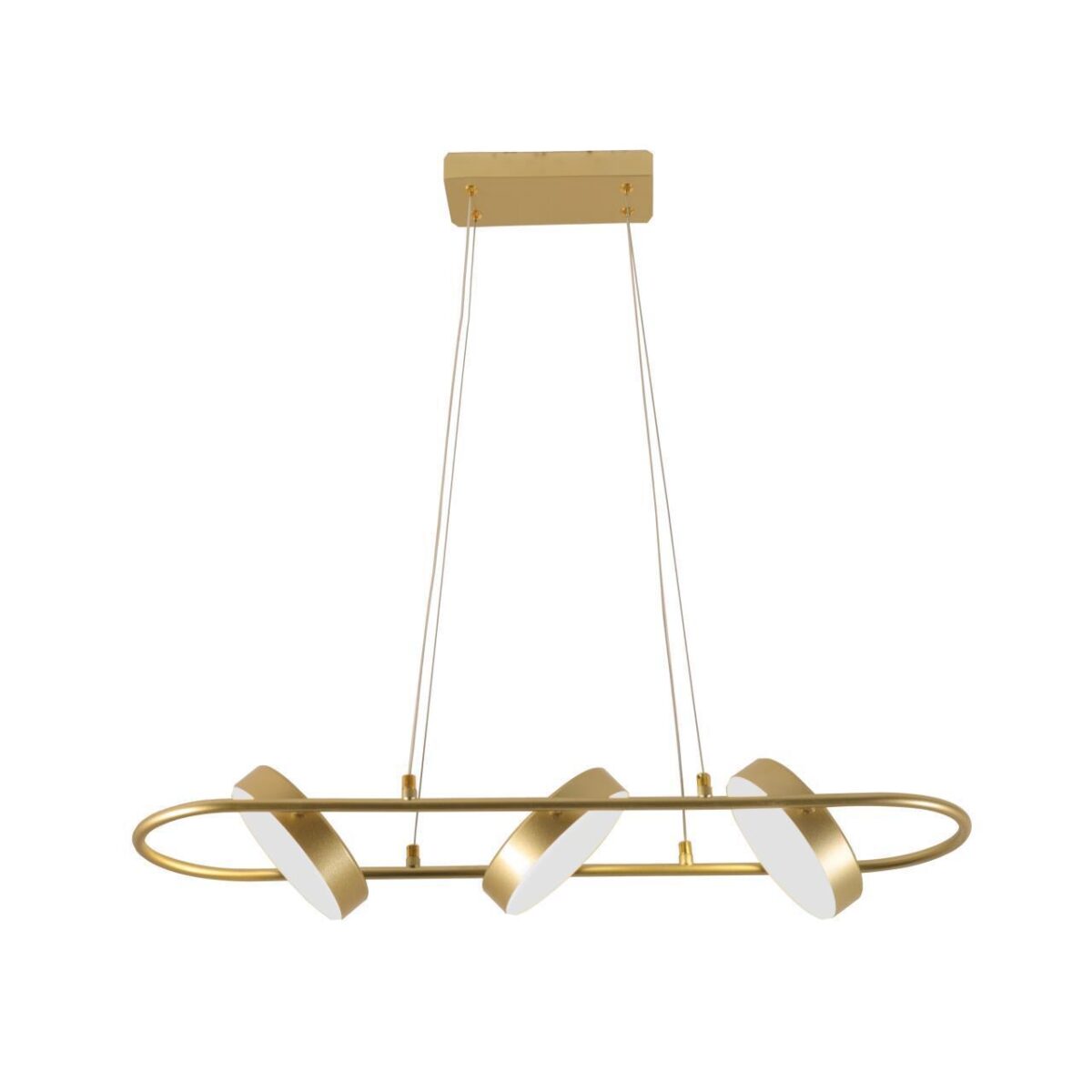 4677-3P, подвесная люстра, L730xW190xH145/1200, LEDx48W, 1700LM, 3000-6000K, IP20, included, remote control — изображение 2