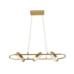 4677-3P, подвесная люстра, L730xW190xH145/1200, LEDx48W, 1700LM, 3000-6000K, IP20, included, remote control — изображение 2