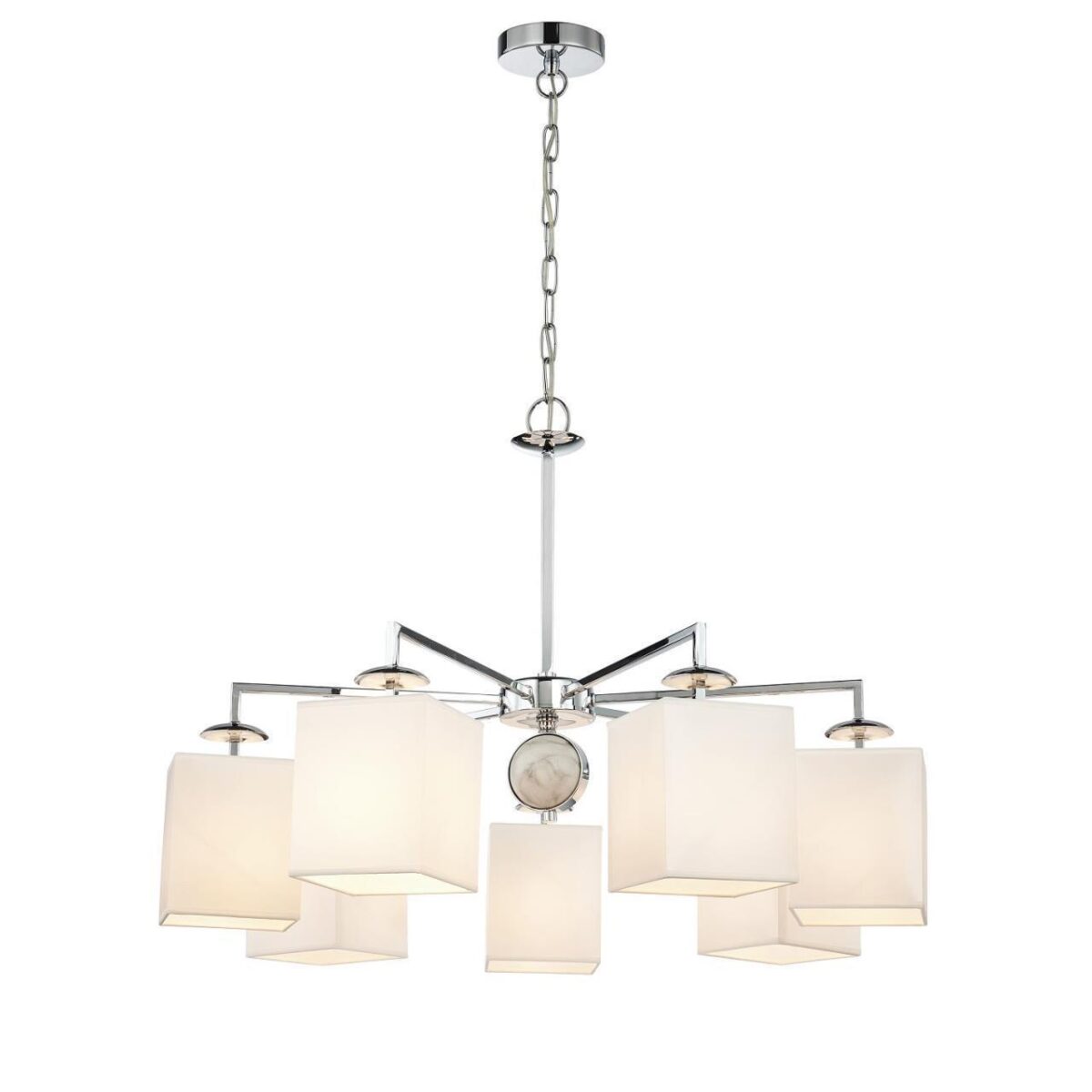 2821-7P, подвесная люстра, D790xH455/1520(H560/1625), 7xE14x40W, excluded — изображение 3