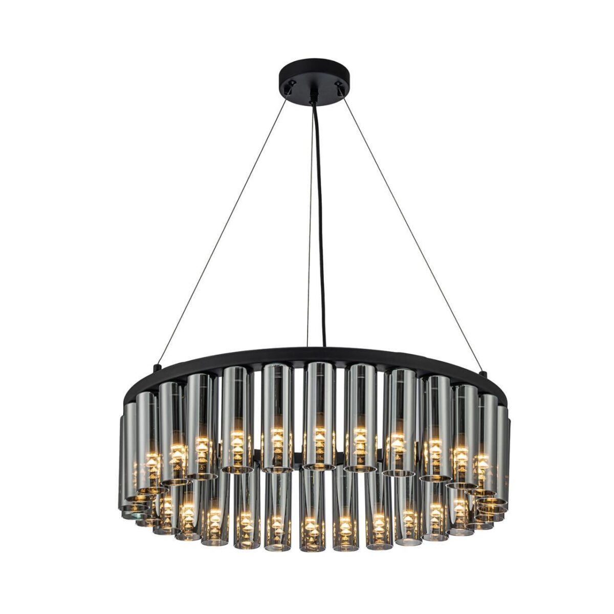 4504-30P, подвесная люстра, D590xH160/1360, 30xG9LEDx2W, 2100LM, 3000K, included — изображение 1