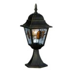 1805-1T, уличный светильник, L185*W185*H420, 1xE27x100W, IP44, excluded — изображение 4