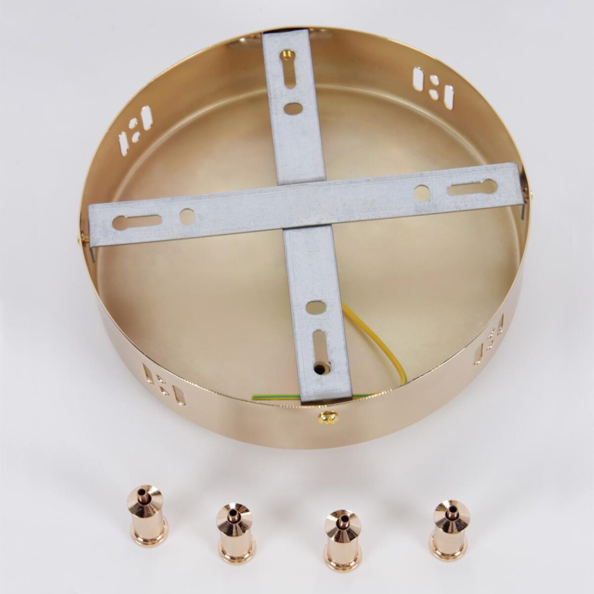 4591-180-2GD, потолочная чаша, D180xH40, цвет золотой — изображение 3