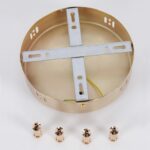 4591-180-2GD, потолочная чаша, D180xH40, цвет золотой — изображение 3