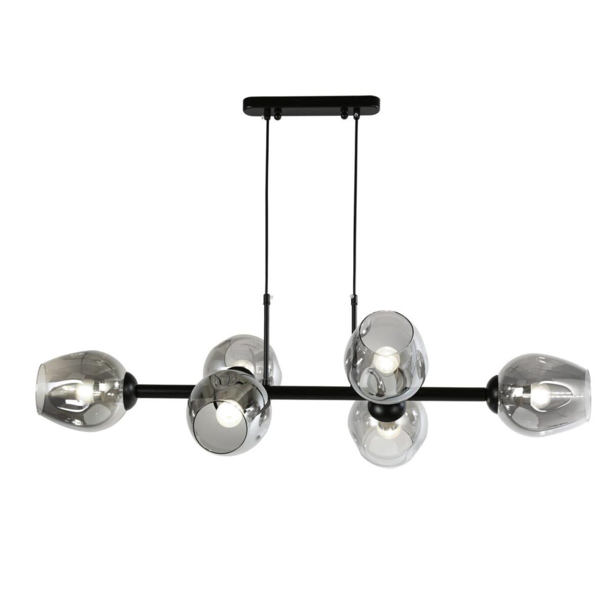 2361-6P, подвесная люстра, L980xW400xH300/1300, 6xE27x40W, excluded 2361-6P, подвесная люстра, L980xW400xH300/1300, 6xE27x40W, excluded — изображение 1