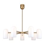 4619-7P, подвесная люстра, D750xH445/745, 7xG9x40W, excluded