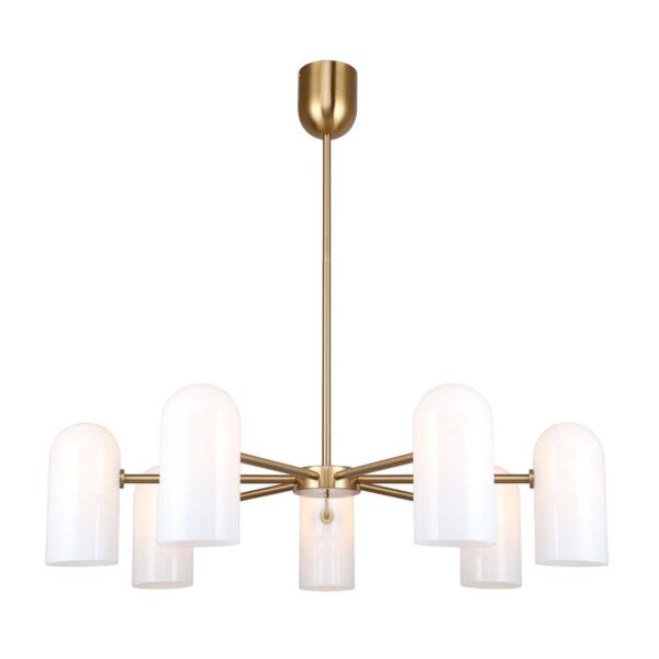 4619-7P, подвесная люстра, D750xH445/745, 7xG9x40W, excluded