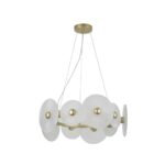 4605-8P, подвесная люстра, D520xH230/1200, 10xLEDx2W, 1600LM, 3000K, included — изображение 2