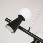 4095-5P, подвесная люстра, L900xW330xH230/1730, 5xG9LEDx3W + 5xGU10x35W, excluded — изображение 8