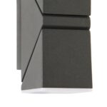 3027-2W, уличный светильник, D80xW62xH156, 2xLEDx7W, 600LM, 4000K, IP54, included — изображение 3