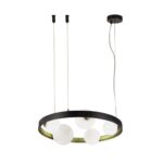 4628-5P, подвесная люстра, D550xH200/1500, 5xG9x28W, excluded