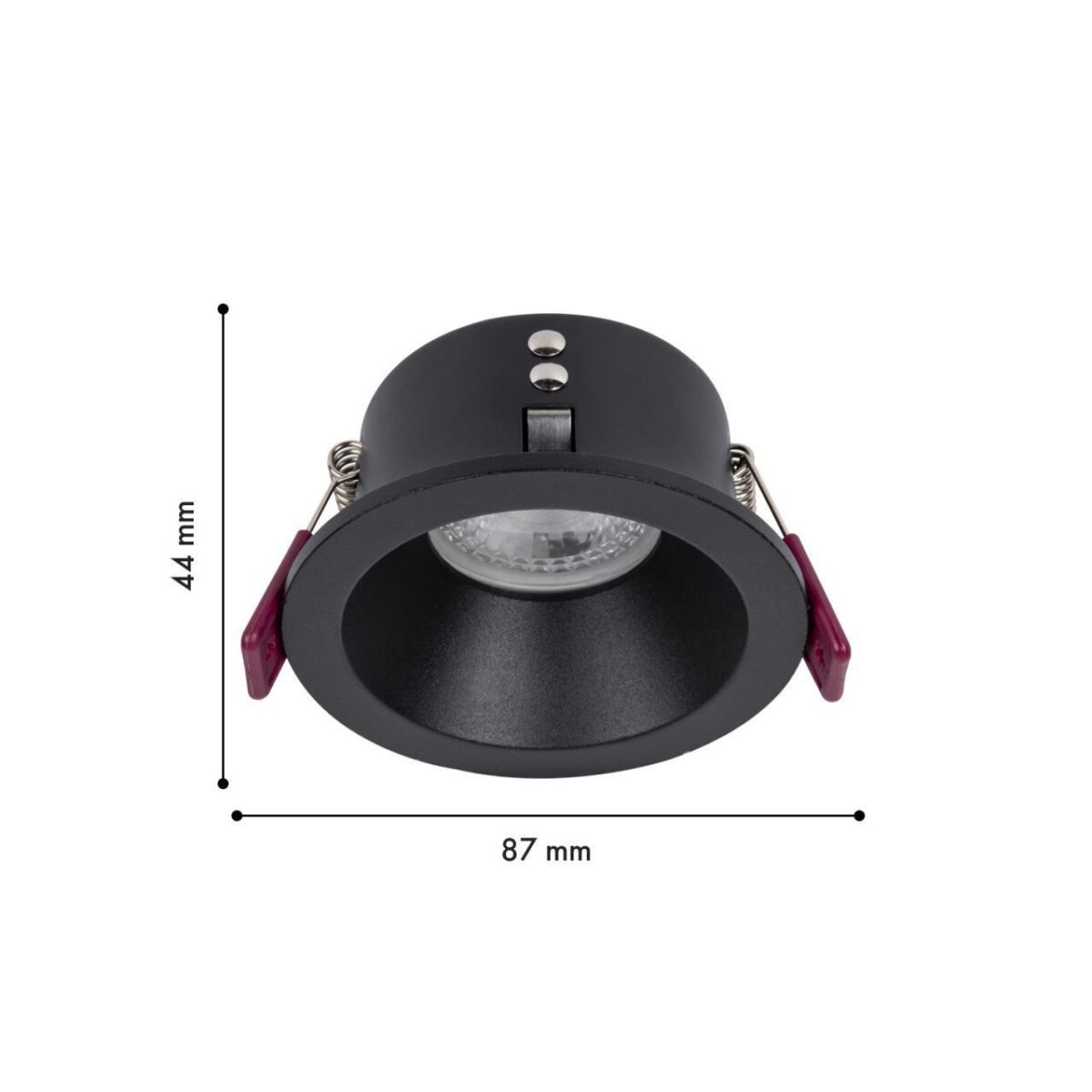 4529-1C, врезной светильник, D87xH44, cutout:D75, 1xGU10x35W, IP65, excluded — изображение 2