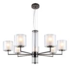 4087-7P, подвесная люстра, D790xH550/1000, 7xE14x40W, excluded