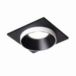 2890-1C, врезной светильник, L95xW95xH40, cutout:D75, 1xGU10LEDx7W, excluded — изображение 8