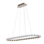 4590-10P, подвесная люстра, L1000xW390xH1585, LEDx48W, 3800LM, 4000K, included — изображение 2