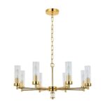 2673-8P, подвесная люстра, D660xH310/1310, 8xE14x40W, excluded — изображение 2