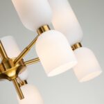 2876-5P, подвесная люстра, D680*H550/850, 10xE14x40W, excluded — изображение 5