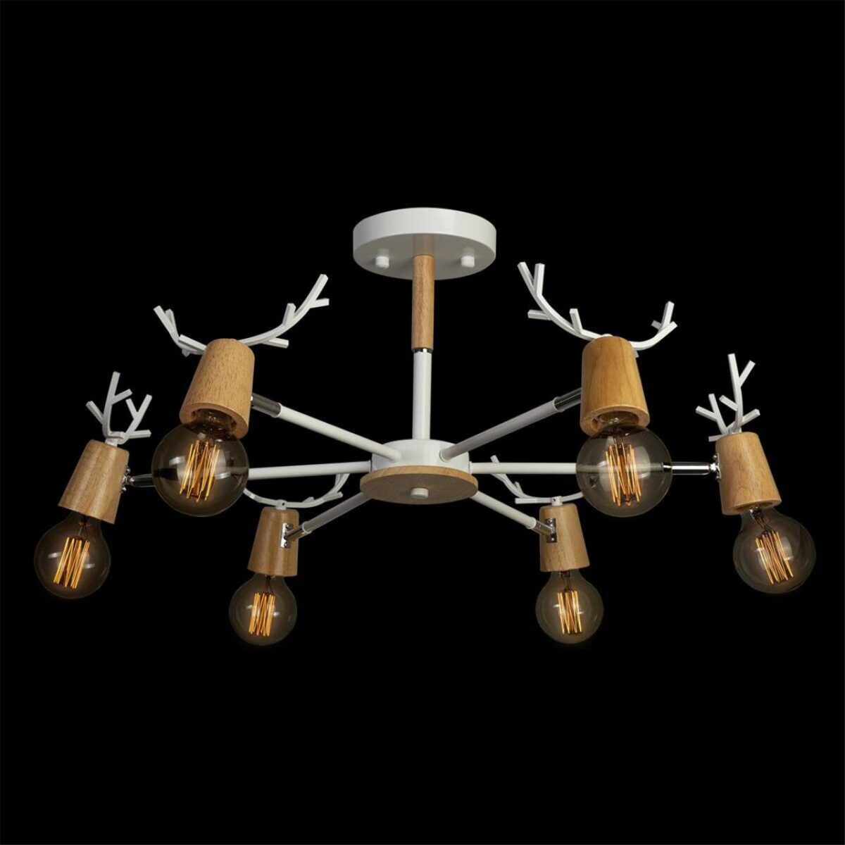 10024/6 White Люстра на штанге LOFT IT Sven — изображение 2