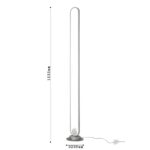 4222-1F, напольный светильник, D200xH1535, LEDx62W, 4960LM, 4000K, included, switch — изображение 3