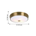 2375-3C, потолочный светильник, D410xH100, 3xE27x40W, excluded — изображение 2