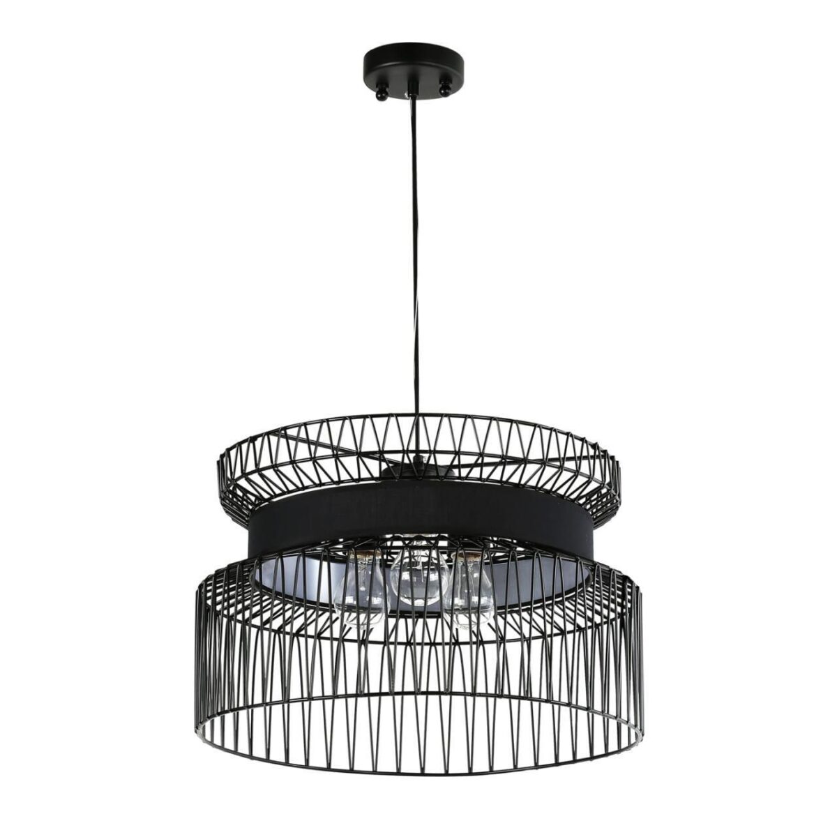 2363-2P, подвес, D450xH280/1280, 3xE27x40W, excluded — изображение 2