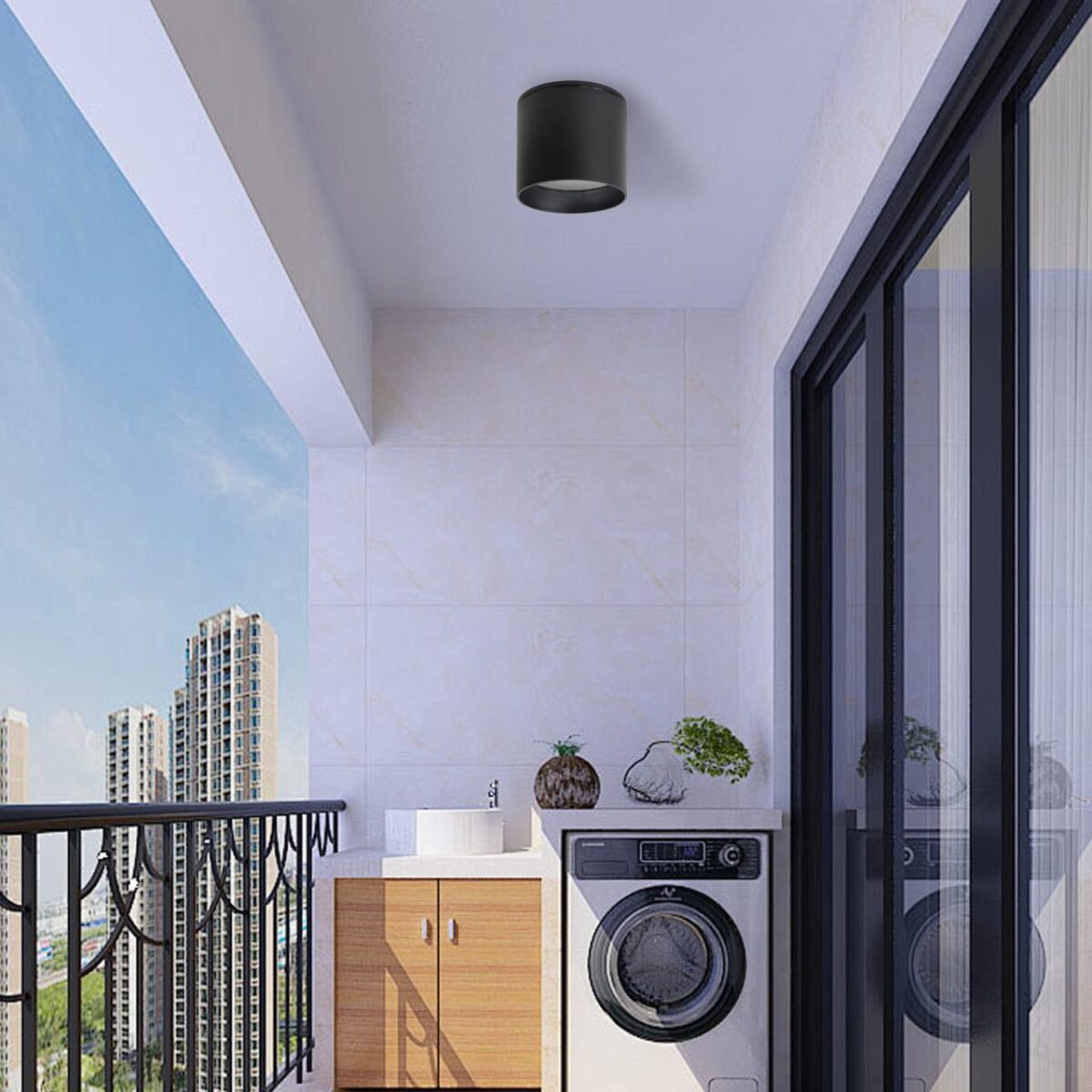 4661-1U, уличный светильник, D83xH73, 1xGX53LEDx15W, IP54, excluded — изображение 6