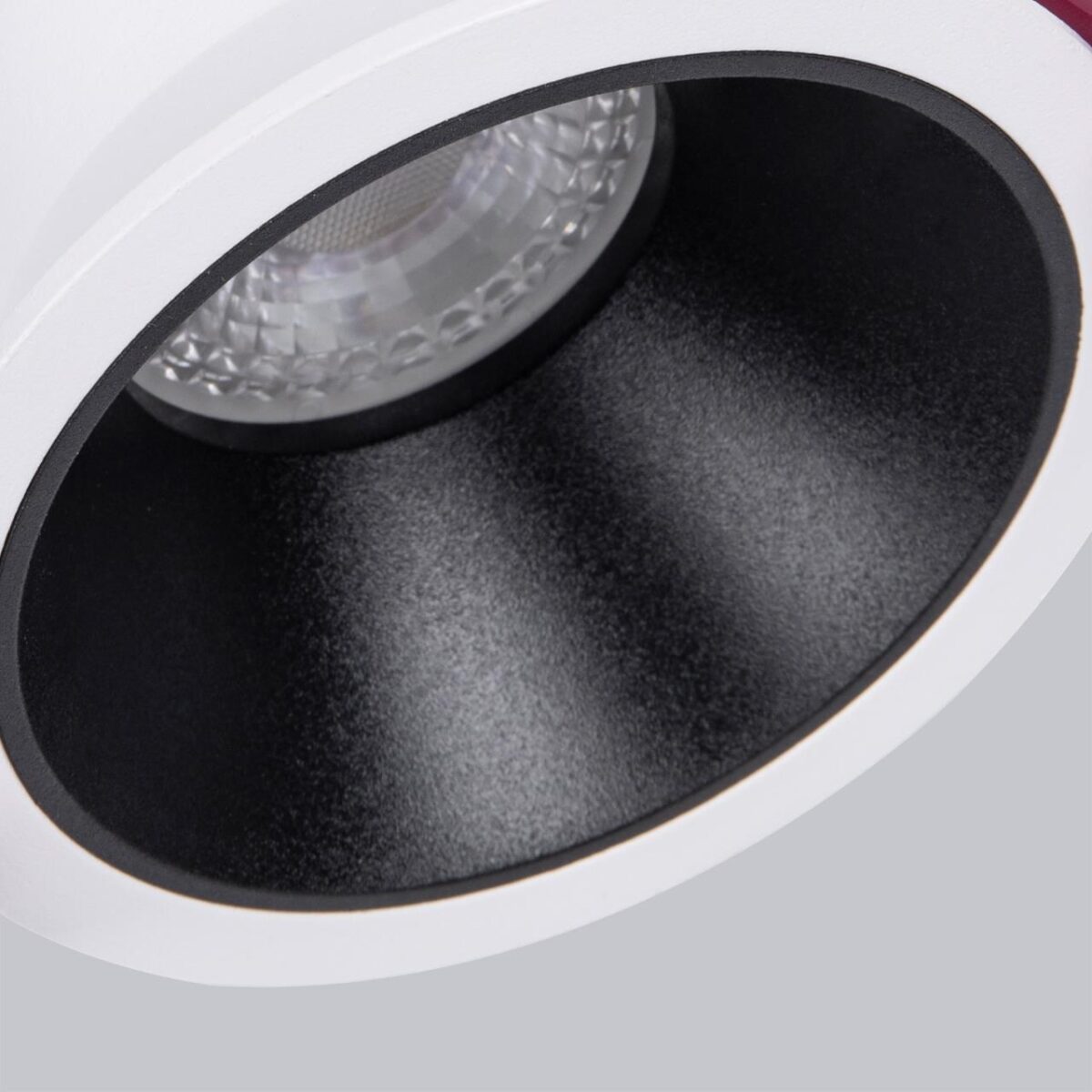 4523-1C, врезной светильник, D86xH39, cutout:D75, 1xGU10x35W, IP20, excluded — изображение 3