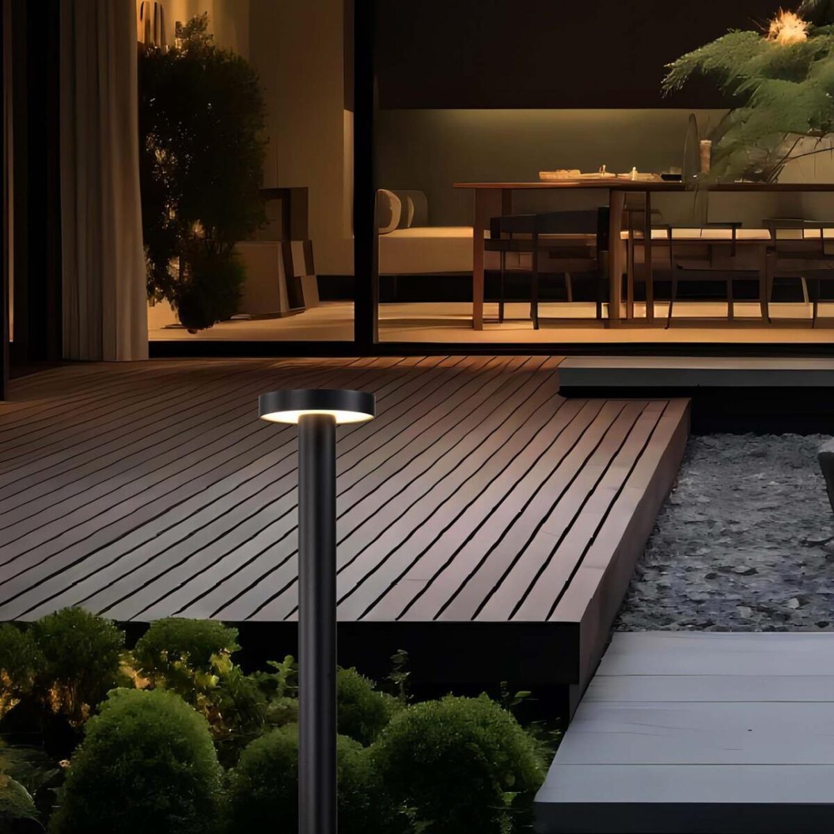 4640-1F, уличный светильник, D140xH820, LEDx12W, 1050LM, 4000K, IP65, included — изображение 6