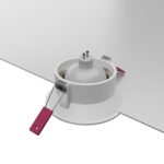 4523-1C, врезной светильник, D86xH39, cutout:D75, 1xGU10x35W, IP20, excluded — изображение 4