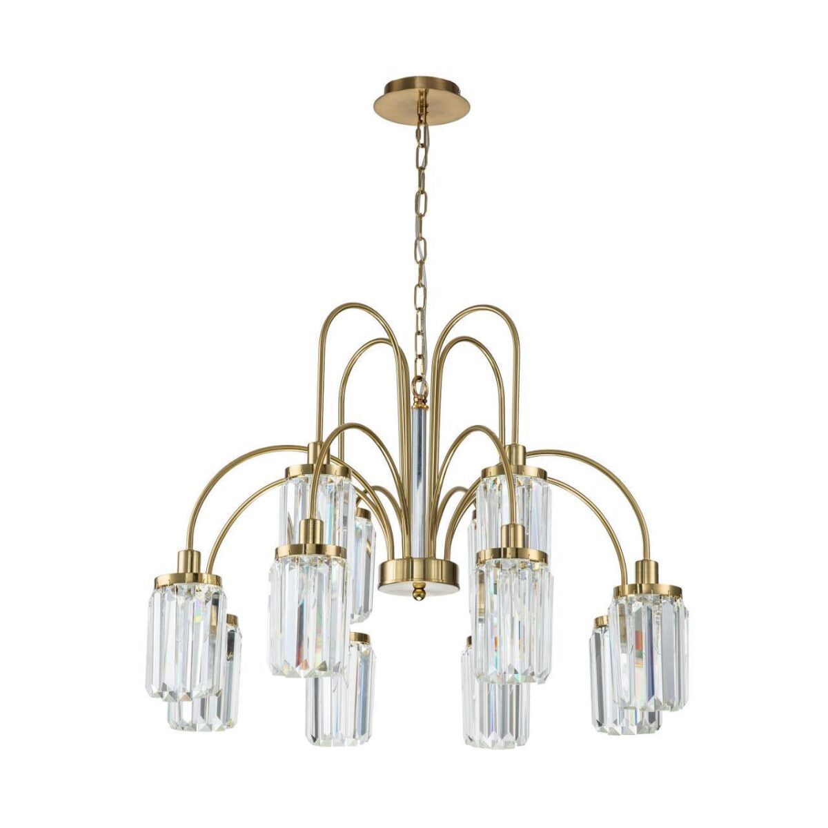 2969-12P, подвесная люстра, D815xH650/1650, 12xE14x40W, excluded — изображение 2