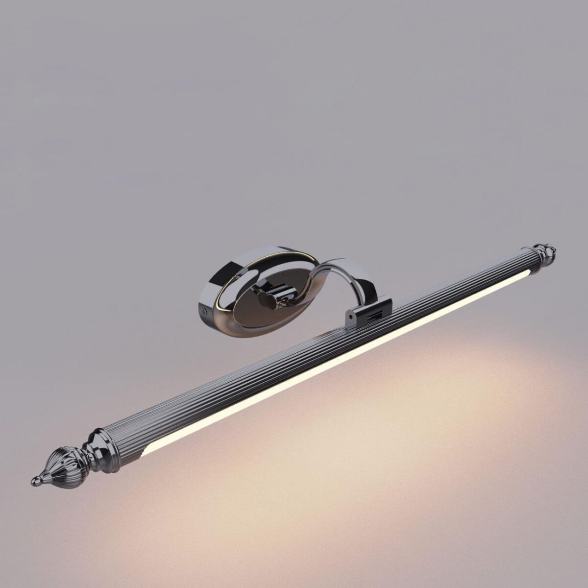 2434-2W, настенный светильник, D200xW710xH120, 1xLEDx10W, 800LM, 4000K, IP44, included — изображение 8