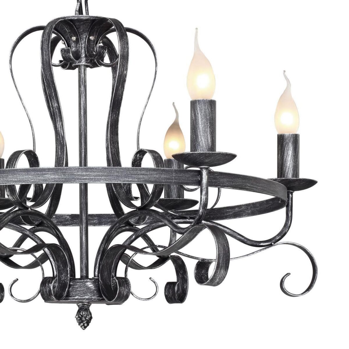 2162-6P, люстра подвесная, D650xH460/1160, 6xE14x40W, excluded — изображение 3