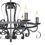 2162-6P, люстра подвесная, D650xH460/1160, 6xE14x40W, excluded — изображение 3