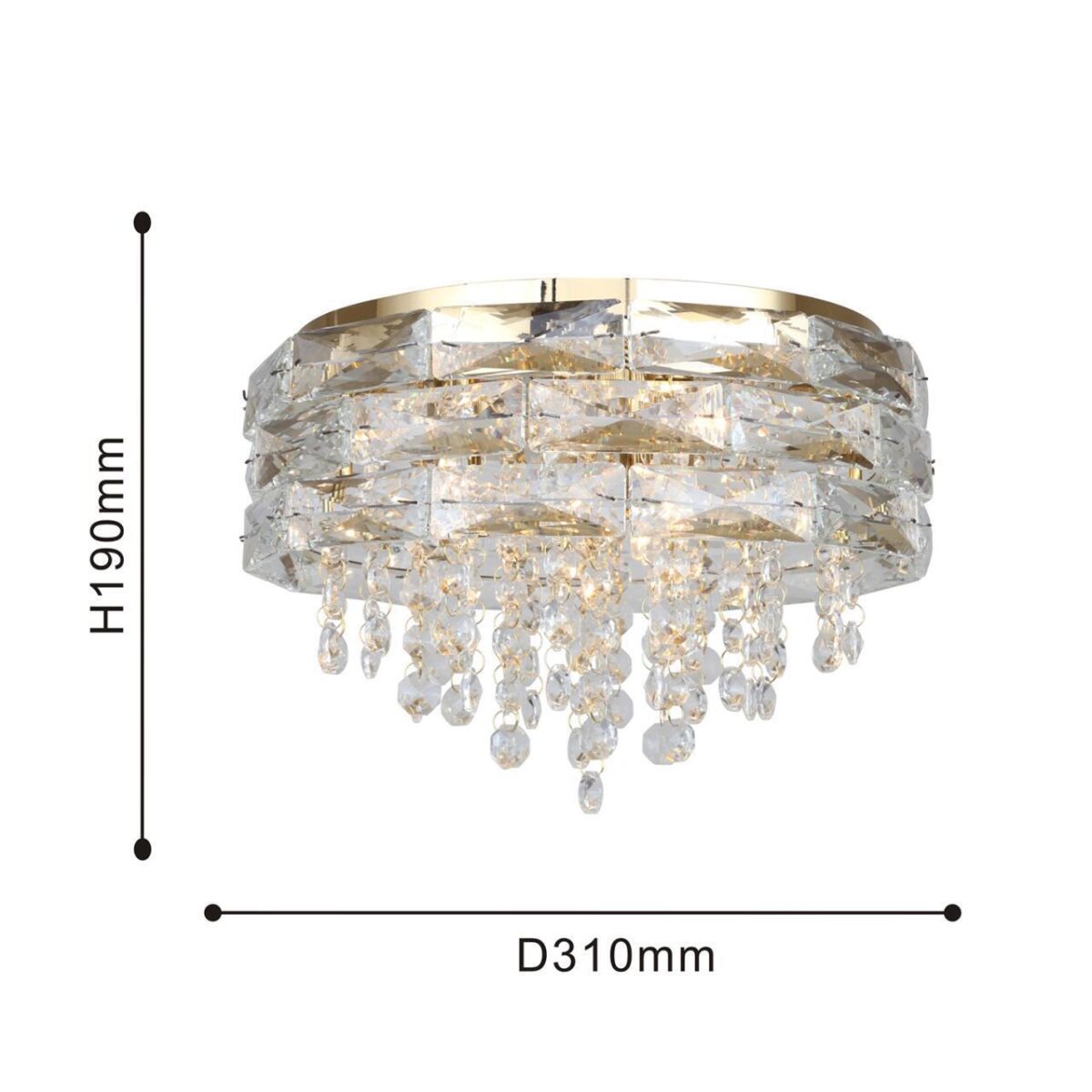 4251-3C, потолочная люстра, D310xH190, 3xG9x40W, excluded — изображение 3