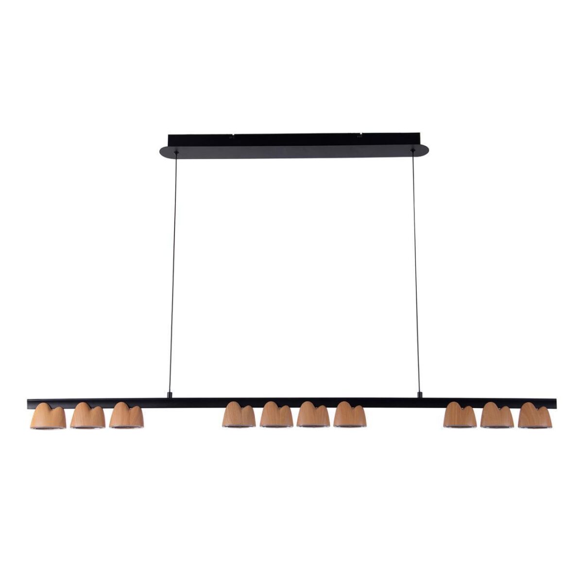 4266-10P, подвесная люстра, L1350xW70xH110/1610, LEDx48W, 2065LM, 4000K, included — изображение 2