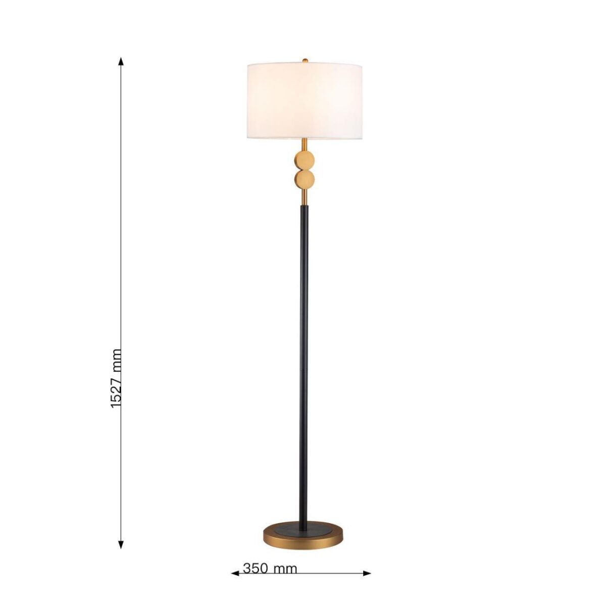 2624-4F, напольный светильник, D350xH1530, 4xE14x40W, excluded — изображение 3