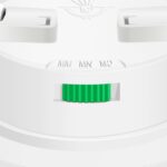 4645-1C, врезной светильник, D113xH30, cutout:D90, LEDx7W, 450LM/560LM/500LM, 3000K/4000K/6500K, IP44, CRI>80, beam angle:120, included — изображение 3